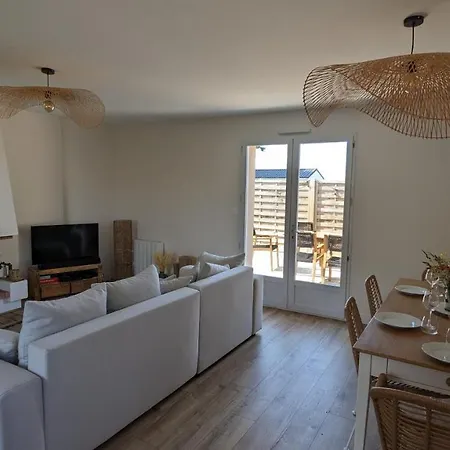 Maison Au Calme Proche De L'ocean Et Du Golf Vakantiehuis *