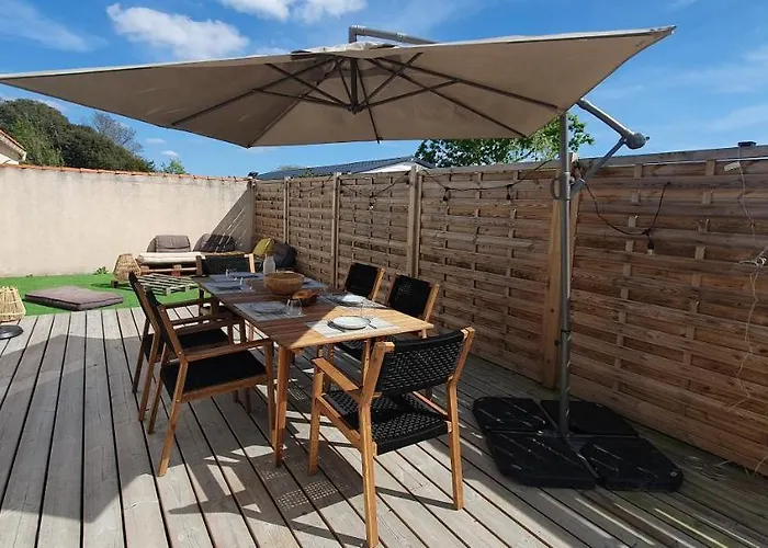 בית נופש Maison Au Calme Proche De L'ocean Et Du Golf Talmont-Saint-Hilaire